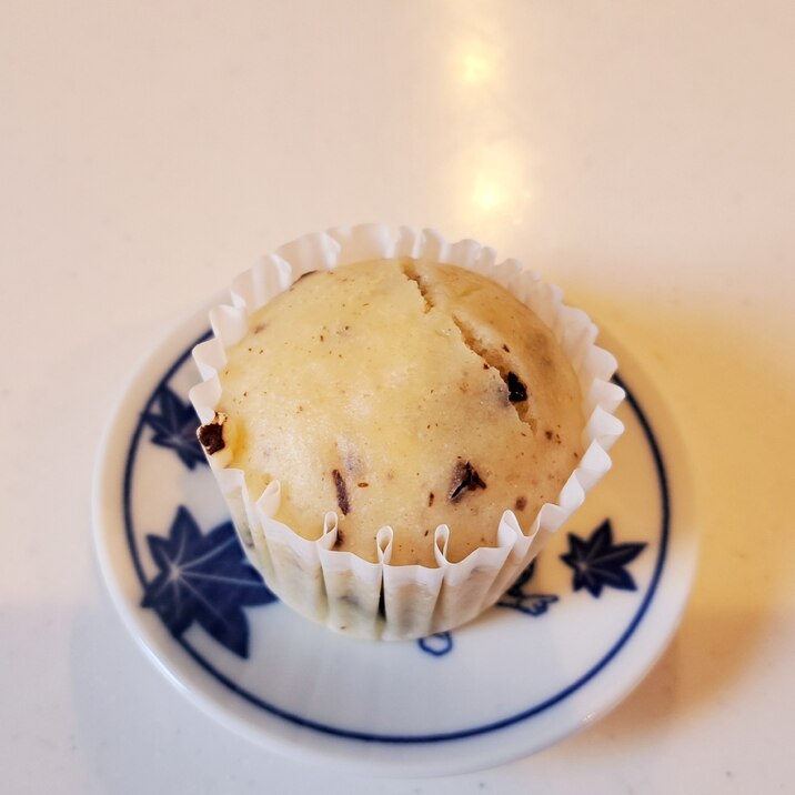 ホットケーキミックスで!チョコ入り 蒸しパン